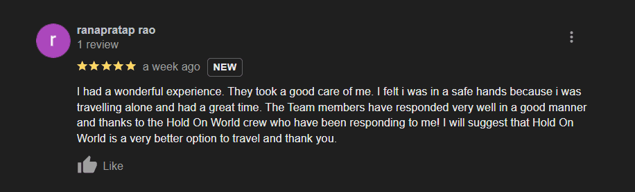 holdonworld google review